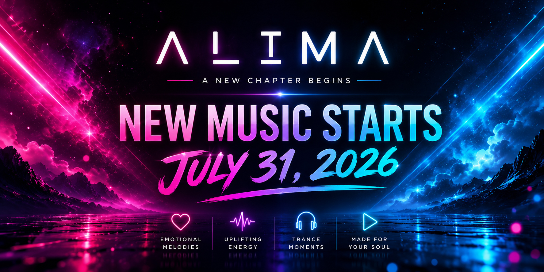 New music starts July 31 2026