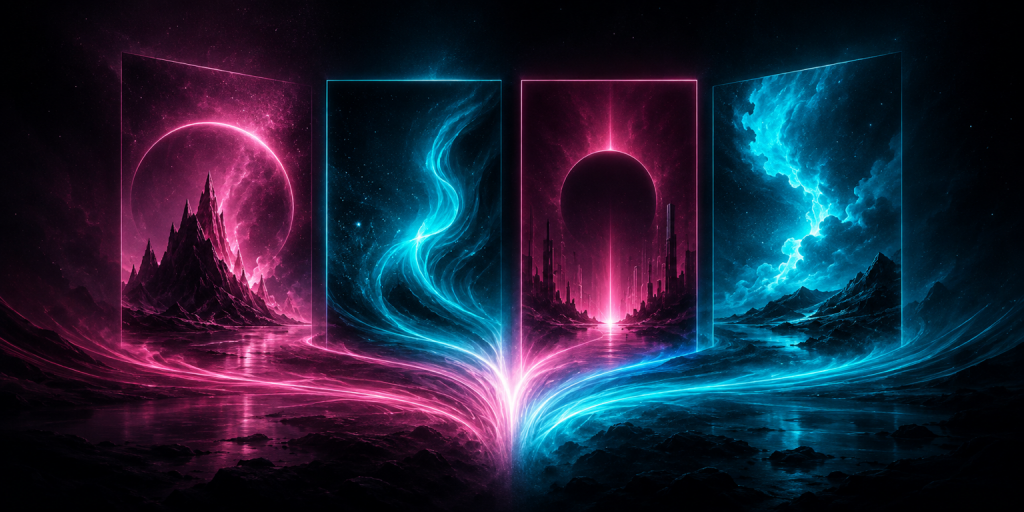 ALIMA first release wave featuring Free With You, Made of Light, Together and Eternal Pulse